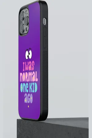 macmerise Normal One Kid Ago Printed iPhone 12 Pro Phone Bumper Case Cover