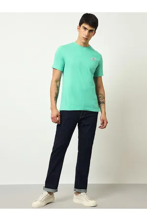 Lee Men Rodeo Mid-Rise Clean Look Straight Fit Stretchable Jeans