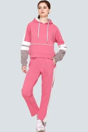 BAESD Striped Hooded Fleece Tracksuit