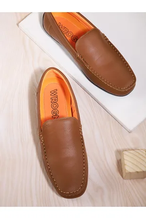 WROGN Men Square-Toe Driving Shoes