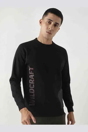 Wildcraft Men Black Printed Sweatshirt