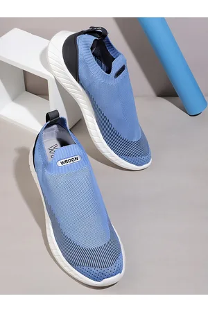 Dark Blue Mens Wrogn Casual Sneakers Shoes, Size: 6 at Rs 650/pair in  Vaniyambadi