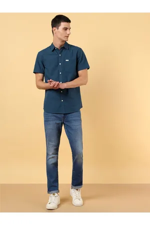 Wrangler Men Opaque Cotton Casual Shirt