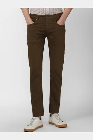 Peter England Men Slim Fit Mid-Rise Comfort Jeans