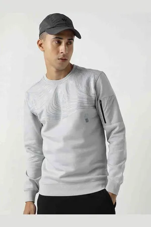 Wildcraft Men Grey Printed Sweatshirt