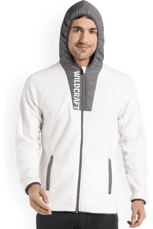Wildcraft Men Beige Fleece Insulator Sporty Jacket