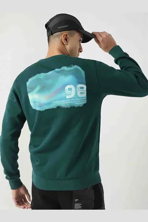 Wildcraft Men Green Sweatshirt