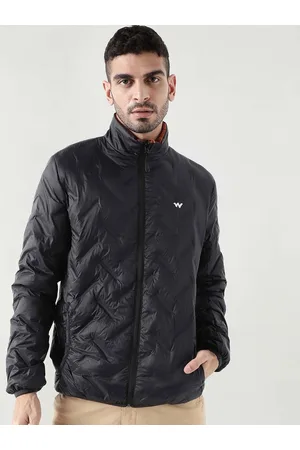 Wildcraft Men Black Floral Insulator Padded Jacket