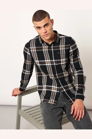 Lee Slim Fit Tartan Checked Casual Shirt
