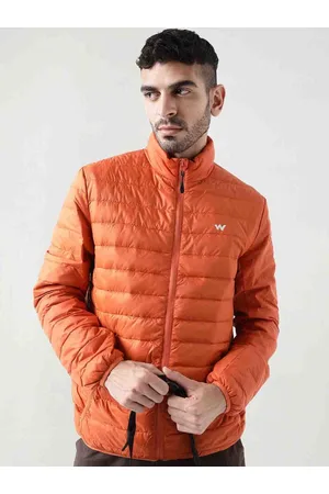 Wildcraft Men Beige Colourblocked Insulator Puffer Jacket with Patchwork