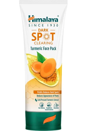 Himalaya Dark Spot Clearing Turmeric Face Pack To Reduce Dark Spots & Pores - 100g