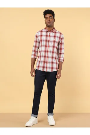 Wrangler Men Tartan Checked Opaque Casual Shirt