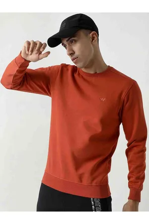 Wildcraft Men Rust Sweatshirt