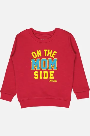 BodyCare Infant Boys Printed Round Neck Fleece Sweatshirt