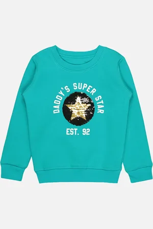 BodyCare Boys Typography Printed Pullover Fleece Sweatshirt