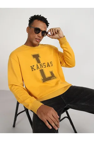 Lee Typography Printed Cotton Pullover