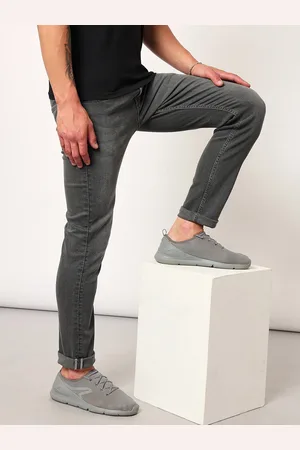 Lee Men Slim Fit Mid-Rise Clean Look Stretchable Jeans