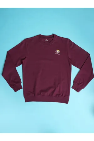 HOOP Boys Round Neck Cotton Pullover Sweatshirt
