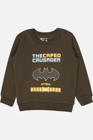 BodyCare Boys Typography Printed Fleece Sweatshirt