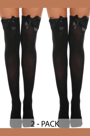 BAESD Pack Of 2 High Thigh Stockings
