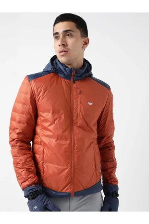 Wildcraft Men Rust Colourblocked Insulator Padded Jacket