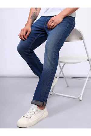 Lee Men Rodeo Relaxed Fit Light Fade Clean Look Stretchable Jeans