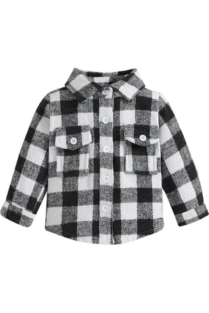 Stylecast Boys Black Checked Tailored Jacket