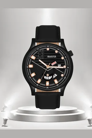 Roadster Day & Date Analog Watch RD-10-Black