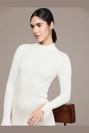 French Connection Self Design Bodycon Midi Dress
