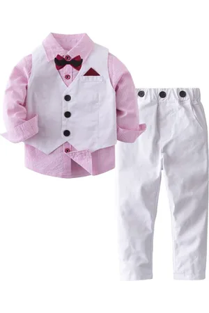 Stylecast Boys Pink 3 Piece Party Suit