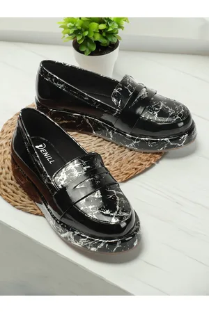 Denill Women Printed Comfort Insole Penny Loafers