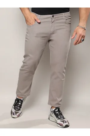 Instafab Men Jean Relaxed Fit Light Fade Clean Look Cotton Jeans