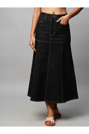 Chemistry Denim Fit & Flare Skirts