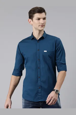Majestic Men Comfort Slim Fit Pure Cotton Casual Shirt
