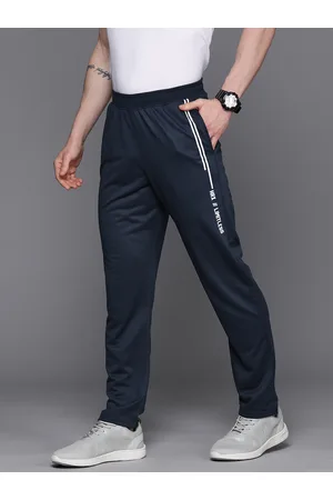 HRX Men Printed Detail Lifestyle Track Pants