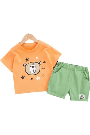 Stylecast Kids Printed Pure Cotton Clothing Set