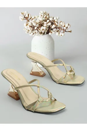 madam glorious Square Toe Stiletto Heels
