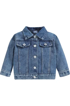 Stylecast Girls Blue Washed Denim Jacket