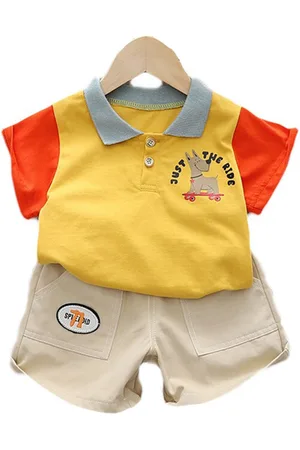 Stylecast Kids Printed Pure Cotton Clothing Set