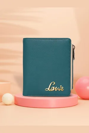 LAVIE Chic Pro Women Sea Green Solid Small Bifold Wallet