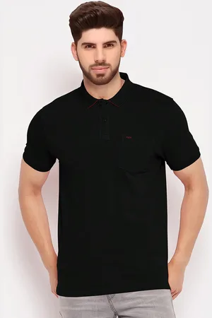 ColorPlus Polo Collar Tailored Fit Pure Cotton T-shirt