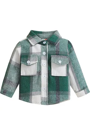 Stylecast Boys Green Checked Tailored Jacket