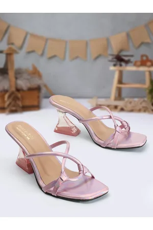 madam glorious Square Toe Stiletto Heels