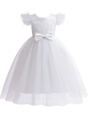 Stylecast White Girls Embellished Maxi Dress