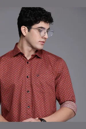 Allen Solly Pure Cotton Sport Floral Opaque Printed Casual Shirt