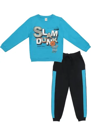 Clothe Funn Boys Typographic Printed Pure Cotton T-shirt With Pyjamas