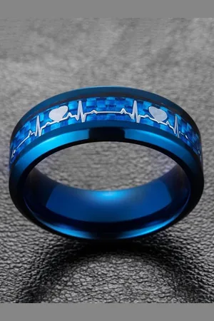 Meenaz Men Silver-Plated Band Thumb Finger Ring