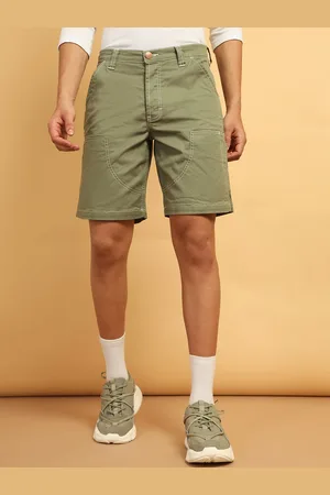 Wrangler Men Mid-Rise Relaxed Fit Denim Shorts