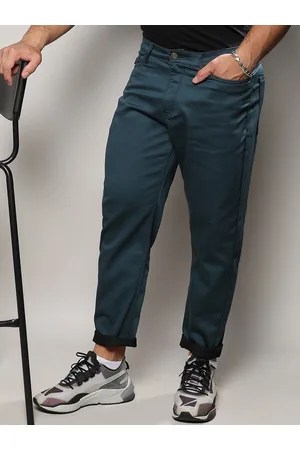 Instafab Men Jean Relaxed Fit Light Fade Stretchable Cotton Jeans