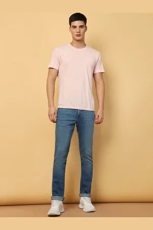 Wrangler Men Blue Skanders Slim Fit Low-Rise Light Fade Stretchable Jeans